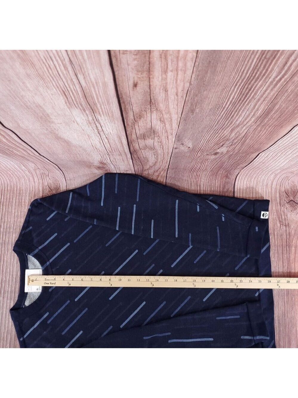 G-Star Raw by Marc Newson Mens Small Stars Sky Painted Printer Sweatshirt Navy - Picture 12 of 12